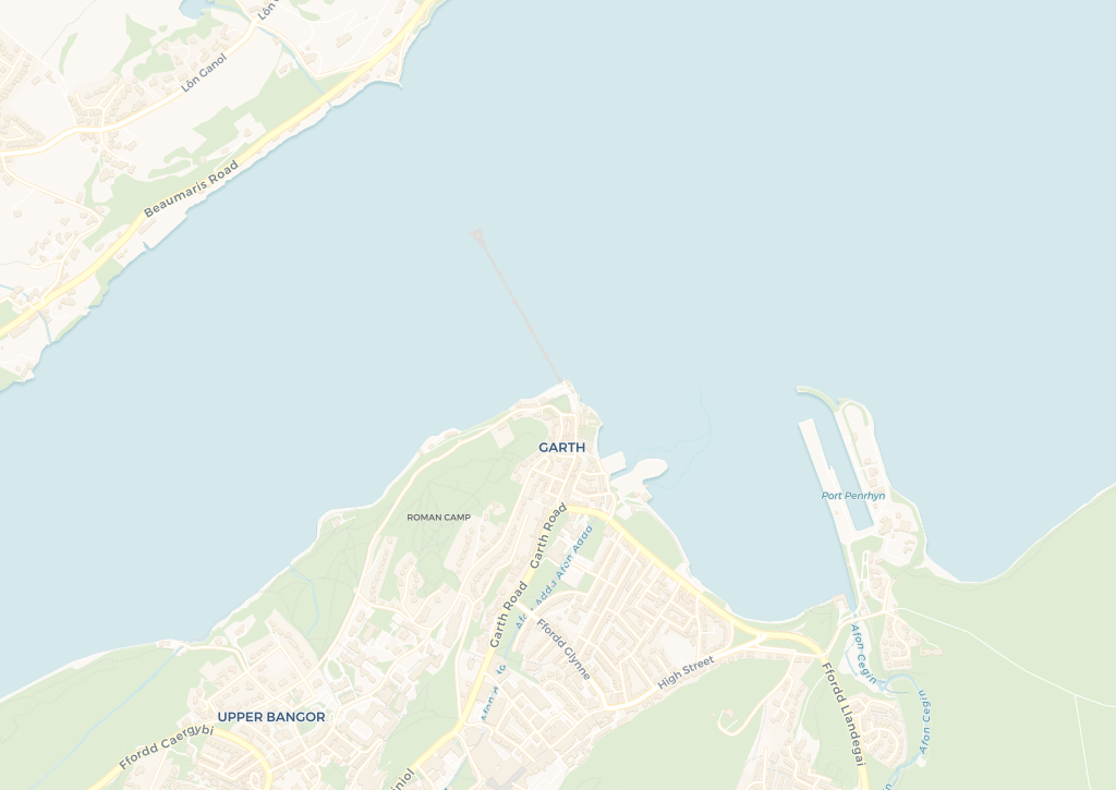 LL57 2SW, Pier Promenade, Bangor, LL57 2SW, Gwynedd, Wales, United Kingdom