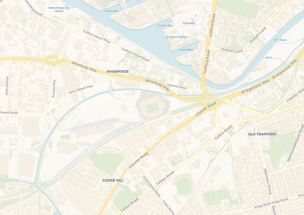 Old Trafford, Sir Matt Busby Way, Wharfside, Stretford, Trafford, Greater Manchester, England, M16 0RA, United Kingdom